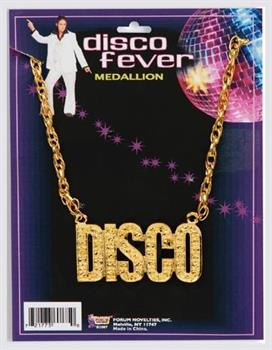 "Disco" 70's Costume Necklace