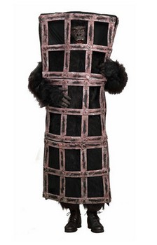 Gorilla Ape In Cage Costume Adult