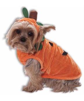 Orange Pumpkin Dog Cat Pet Costume