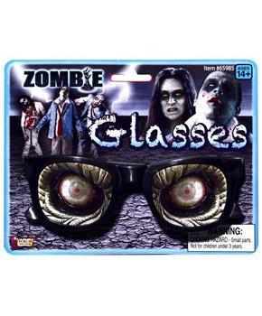 Zombie Glasses Costume Eyewear Accessory