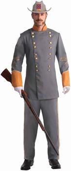 Confederate Officer Costume Jacket and Pants Adult