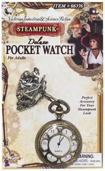 Steampunk Deluxe Pocket Watch Costume Accessory