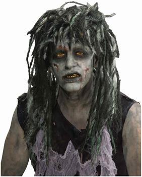 Zombie Rocker Adult Costume Wig