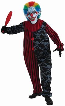 Creepo the Clown Jumpsuit Costume Adult