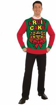 Fruit Cake Ugly Christmas Sweater Adult