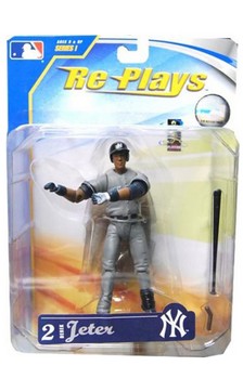 Major League Baseball 4" Action Figure Derek Jeter Away Jersey
