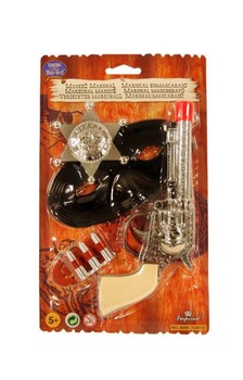 Masked Marshall Gun and Badge Costume Kit
