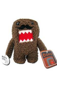 Domo Moustache 6" Plush