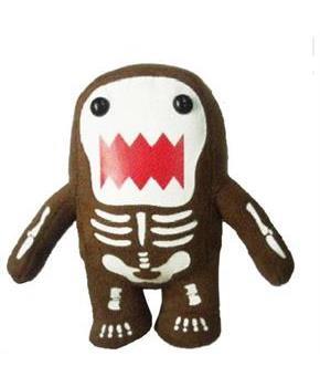 Domo Skeleton Glow in the Dark 9" Plush
