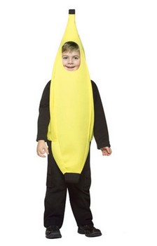 Lightweight Banana Child Costume