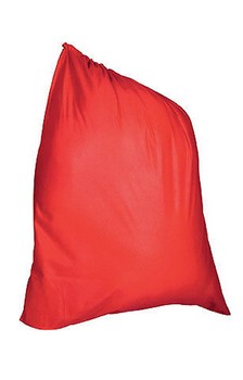 Santa Claus Bag With Drawstring Top for Christmas