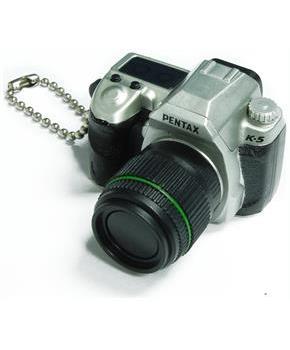 Pentax Capsule Mini Camera Keychain K-5 Limited Silver Camera