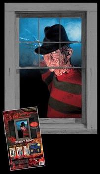 Nightmare On Elm Street Freddys Ready 3' x 5' Window Sticker
