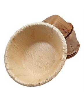 Dtocs Palm Leaf Disposable Soup/Cereal Bowl - 5.5 inch Round