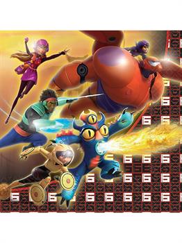 Big Hero 6 Small Napkins (16ct)