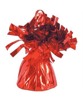 Beistle 50804-R Metallic Wrapped Balloon Weights - Red2