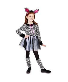 Sweet Zebra Girl Child Halloween Costume