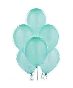Mint Green Blue 11' Latex Balloons