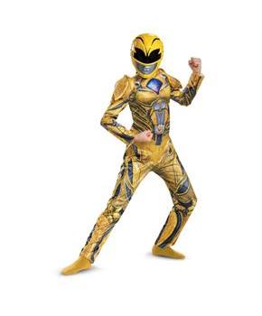 Power Rangers: Yellow Ranger Deluxe Child Costume