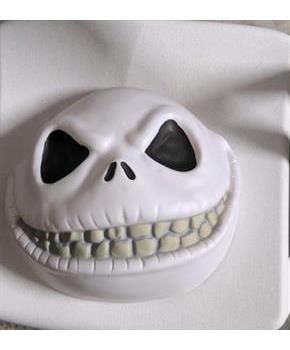 Skellington plastic mask