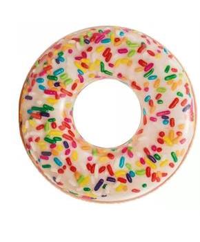 Intex Inflatable Rainbow Donut Tube