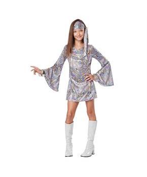 Disco Darling Girl's Halloween Fancy-Dress Costume