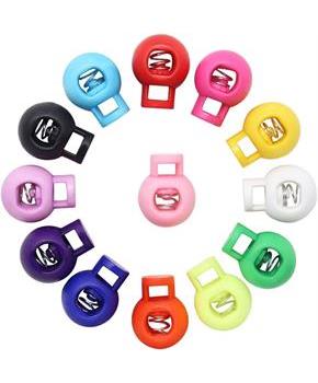 Hysagtek 50 Pcs Plastic Cord Locks