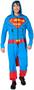 Rubies Men's Superman Zipsters Costume