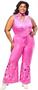 Rubies Women's Plus Size Barbie Movie Western Barbie Costume