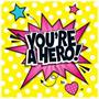 Superhero Girl Lunch Napkins