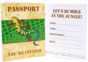 Jungle Party Invitations 