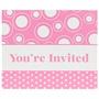 Pink Invitations 