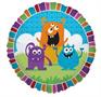 Monsters Theme Foil Balloon