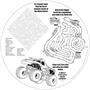 Monster Jam Placemat 