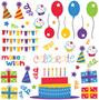 Birthday Party Small Wall Decal