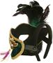 Mardi Gras Feather Couples Mask