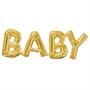 Balloon Air/Filled Baby Gld