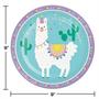 Llama Party Lunch Plate (8)