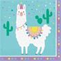Llama Party Lunch Napkin (16)