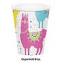 Llama Party 9oz.Cup (8)