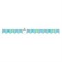 Llama Party 7.5" x 70" Happy Birthday Banner