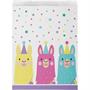 Llama Party Paper Treat Bags (10)