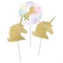 Sparkle Unicorn 12" Centerpiece Sticks (3)