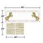 Sparkle Unicorn 20" x 60" Banner