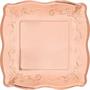 Rose Gold 10" Square Plate
