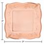 Rose Gold 7" Square Plate