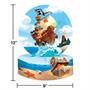 Treasure Island Pirate Centerpiece