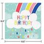 Over the Rainbow Happy Birthday Lunch Napkin (16)