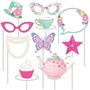 Floral Tea Party Photo Booth Props (10)