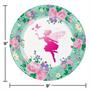 Floral Fairy Lunch Plate (8)